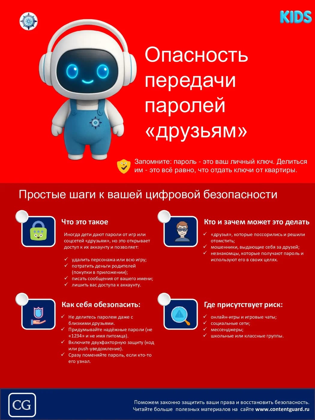 Иллюстрация к материалу: Опасность передачи паролей «друзьям»