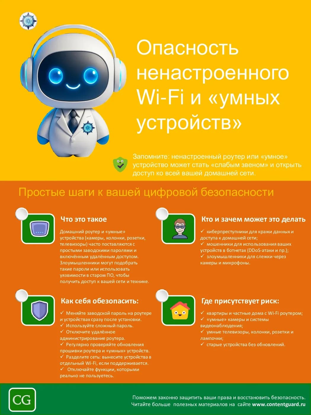 Иллюстрация к материалу: Опасность ненастроенного Wi-Fi и умных устройств