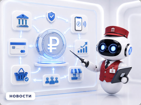 С 1 сентября 2026 года расширяется использование цифрового рубля